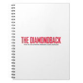 Diamondback Spiral Notebook Modern Logo Notizblock (Vorderseite)