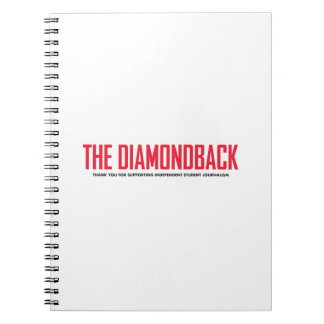 Diamondback Spiral Notebook Modern Logo Notizblock