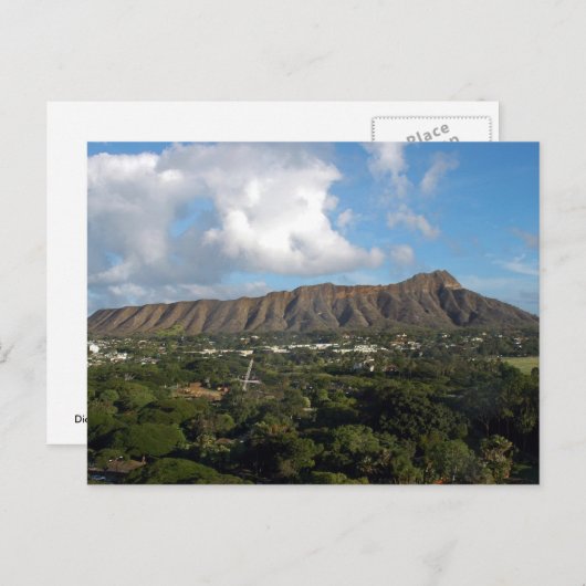 Diamondhead Hawaii © 2010 Postkarte (Vorne/Hinten)