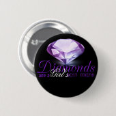 Diamonds beste Freundin Button (Vorne & Hinten)