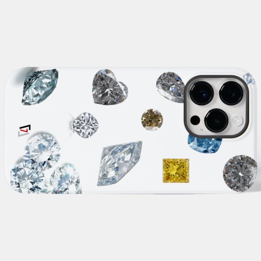 DIAmonds Case-Mate iPhone Hülle (Rückseite (Horizontal))