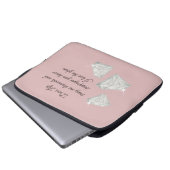 Diamonds & Champagne Quote – Dear Life Edition Laptopschutzhülle (Vorne Knopf)