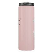 Diamonds & Champagne Quote – Dear Life Edition Thermosbecher (Rückseite)