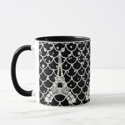 Diamonds Eiffel Tower Tasse (Links)