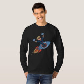 Diamonds flying space shuttle T-Shirt (Vorne ganz)