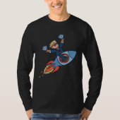 Diamonds flying space shuttle T-Shirt (Vorderseite)