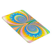 Diamonds Fraktal von Shirley Taylor Magnet (Rechte Seite)