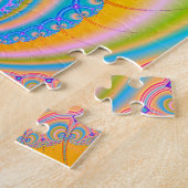 Diamonds Fraktal von Shirley Taylor Puzzle (Seite)
