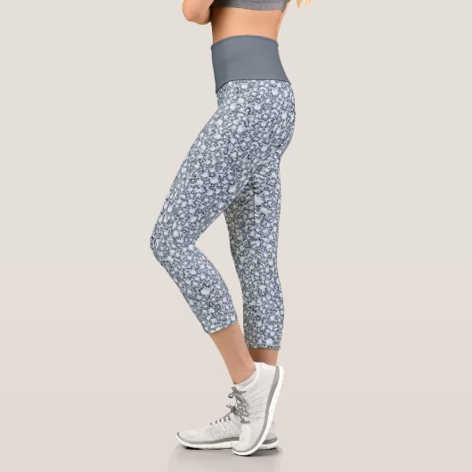 Diamonds Glitzer Capri Leggings (Links)