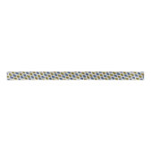 DIAMONDS goldblau Satinband (Vorderseite)