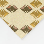 DIAMONDS golden Fleecedecke (Ecke)