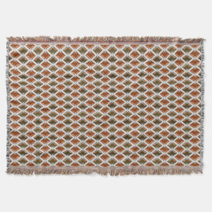 Diamonds Graphic Red Gems Muster Decke