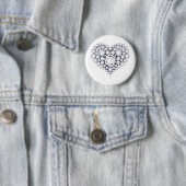 Diamonds Heart Gems Button (Beispiel)