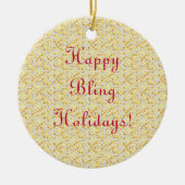 DIAMONDS KERAMIK ORNAMENT (Vorne)