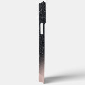 Diamonds Lips Glitzer Ombre Rose Gold Case-Mate iPhone Hülle (Rückseite / Rechts)