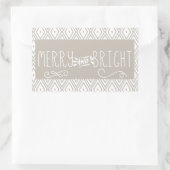 Diamonds Merry and Bright Sticker (Tasche)