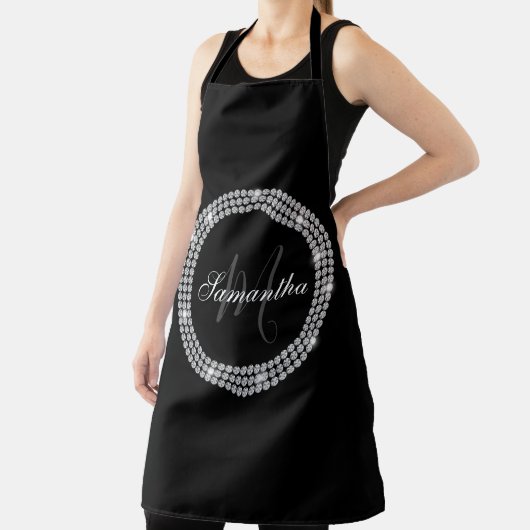 Diamonds Monogram Schürze (InSitu)