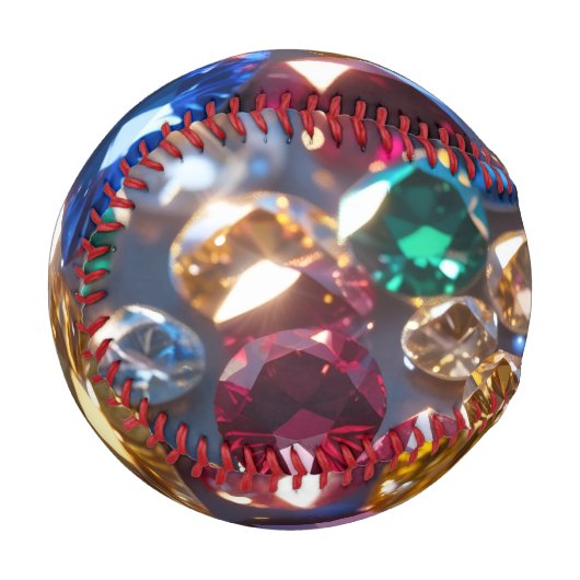 Diamonds Of Many Colors Baseball (Vorderseite Links)