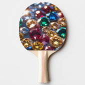 Diamonds Of Many Colors Tischtennis Schläger (Rückseite)