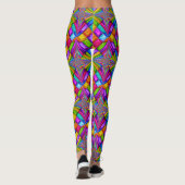 Diamonds Pop Fashion Leggings (Rückseite)