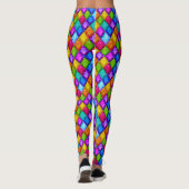 Diamonds Pop Fashion Leggings (Rückseite)