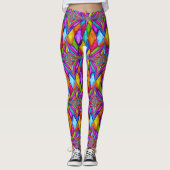 Diamonds Pop Fashion Leggings (Vorderseite)