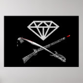 Diamond's Rule Flag Poster (Vorne)