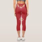 Diamonds & Rust Capri Leggings (Rückseite)