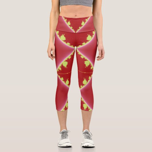 Diamonds & Rust Capri Leggings (Vorderseite)