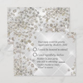 Diamonds UAWG RSVP Karte (Vorne/Hinten)