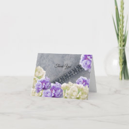 Diamonds Under Peonies Vielen Dank Dankeskarte