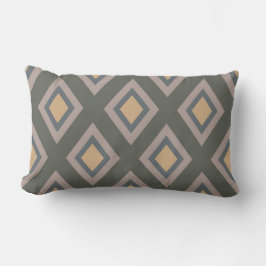 DIAMONEN IN TAUPE-DURCHSCHNITTPILLOW LENDENKISSEN