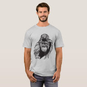 Dian Fossey das Shirt der Männer Gorilla-Kapital (Vorne ganz)