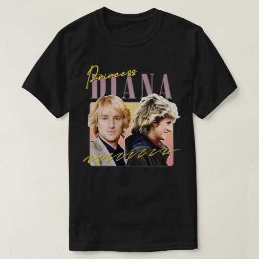 Diana 80er Retro Meme Ästhetik T-Shirt (Design vorne)