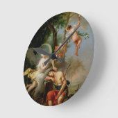 Diana and Endymion Runde Wanduhr (Winkel)