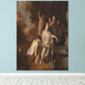 Diana and her Nymphs at a Fountain Leinwanddruck (Insitu (Holzboden))