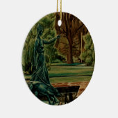 Diana Artemis Skulptur im Garten Keramik Ornament (Rechts)