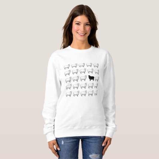 Diana Black Sheep Sweatshirt (Vorne ganz)