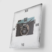 Diana Camera Quadratische Wanduhr (Winkel)