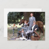 Diana Charles William Harry 1992 Postkarte (Vorne/Hinten)