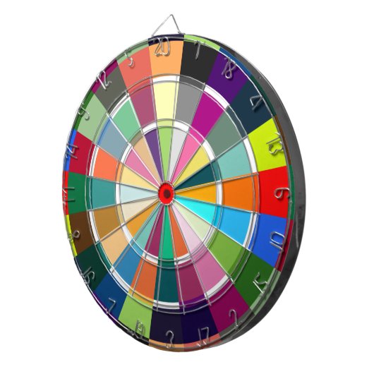 DIANA COLORS pixelat by MASANSER Dartscheibe (Vorderseite rechts)