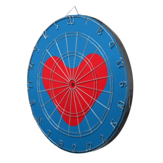 DIANA DARDOS CORAZON pixelates by MASANSER Dartscheibe (Vorderseite rechts)