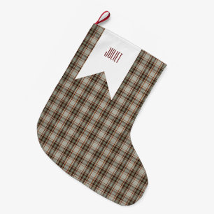 Diana Dress Tartan Karierte Mode Prinzessin Großer Weihnachtsstrumpf