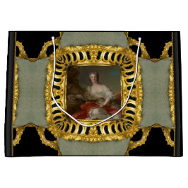 Diana Elegante Girly Baroque Grosses Geschenk Beut Große Geschenktüte