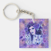 Diana goddess art von Renee Schlüsselanhänger (Vorderseite)