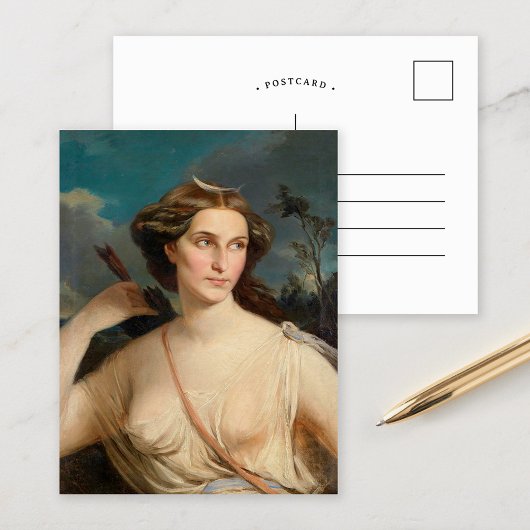 Diana, Göttin der Jagd | anonym Postkarte