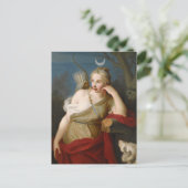 Diana, Göttin der Jagd | Pietro Rotari Postkarte (Stehend Vorderseite)