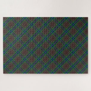 Diana Hunting Fashion Prinzessin Tartan Karo Puzzle