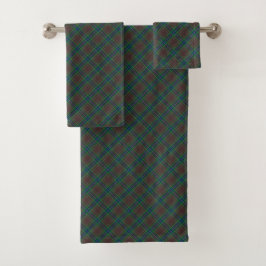 Diana Jagd Mode Prinzessin Tartan Kariert Badhandtuch Set