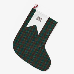 Diana Jagd Mode Prinzessin Tartan Kariert Großer Weihnachtsstrumpf